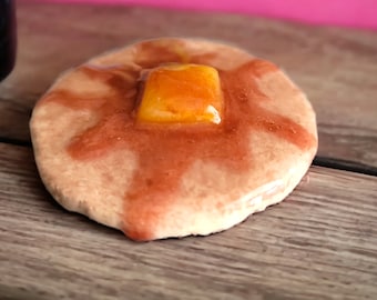 Handgemachte Pfannkuchen Handyhalterung: Epoxidharz, Magnetoption