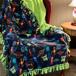 Etsy tie blankets hotsell