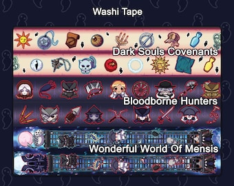 Soulsborne Washi Tape