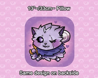 13" Plush Character Pillows - Wolf Knight