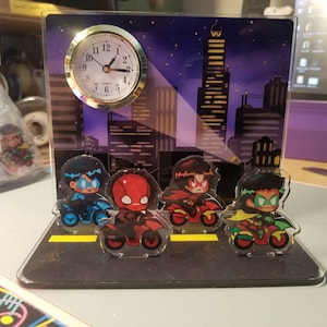 6&quot; Batboys Clock Set