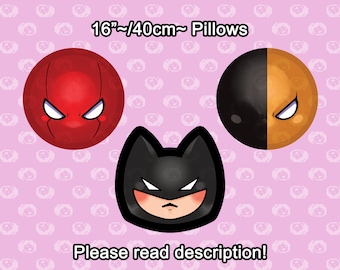 16"~ Plush Character Pillows