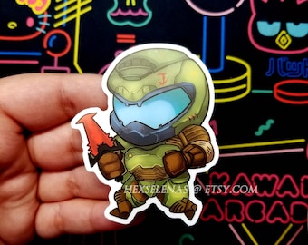 3&quot; Doomslayer Vinyl Sticker