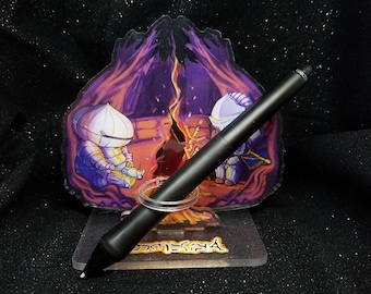 Bonfire Penholder Acrylic Standee
