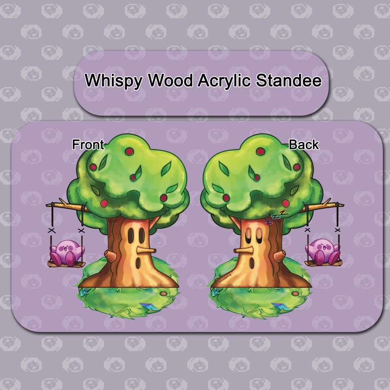 Kirby Whispy Woods Acrylic Standee image 0