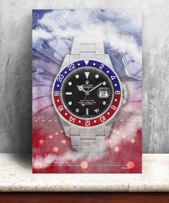 Rolex GMT-Master 116700 watch print on 