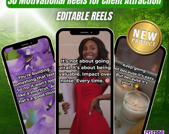 コーチ向けモチベーションリール、クライアント誘致リール、ビジネスコーチ向け動画、ビジネスコーチ向けInstagramリール、TikTok動画テンプレート