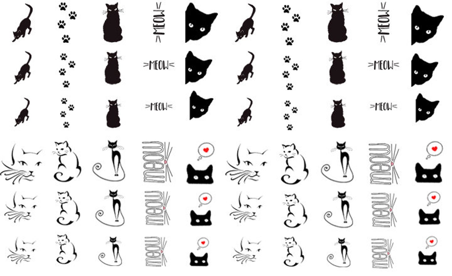 7. "Black Cat Nail Design Tutorial" - wide 4