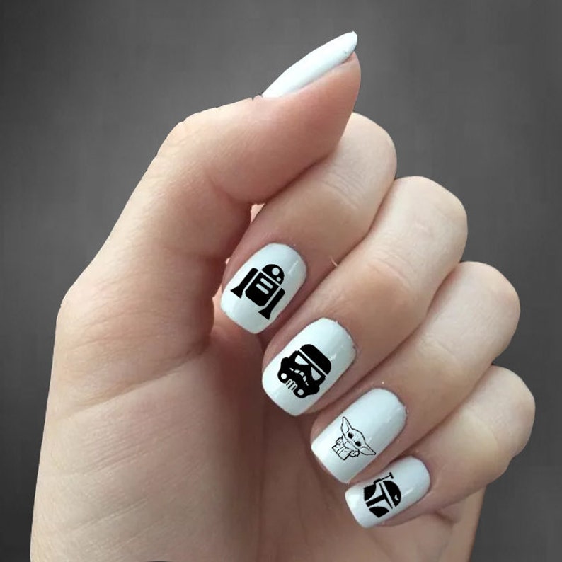 star wars nail art stickers