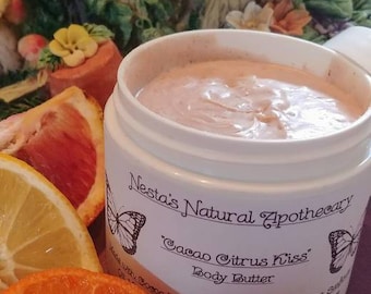 Cacao Citrus Kiss~ Tangy Orange, Bergmont & Cacao Body Butter