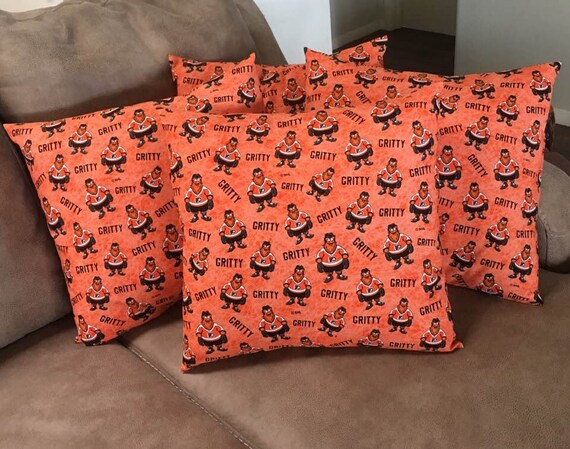 gritty sequin pillow