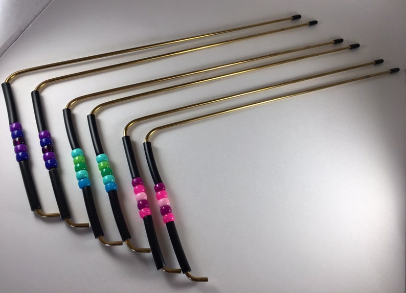 Dowsing/divining Rods Brass1 Pair CHOOSE COLORS Etsy