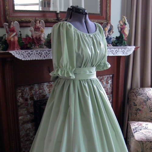Civil War Western Trek Pioneer Victorian Era Dress Lovely - Etsy