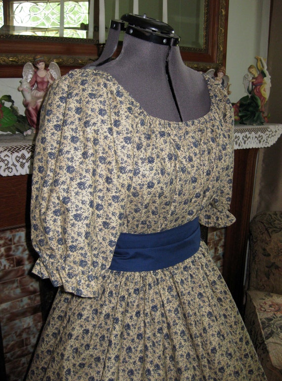 Civil War Western Trek Pioneer Victorian Era Dress 1800's Civil War Western Trek Pioneer Victorian Era Dress 1800's