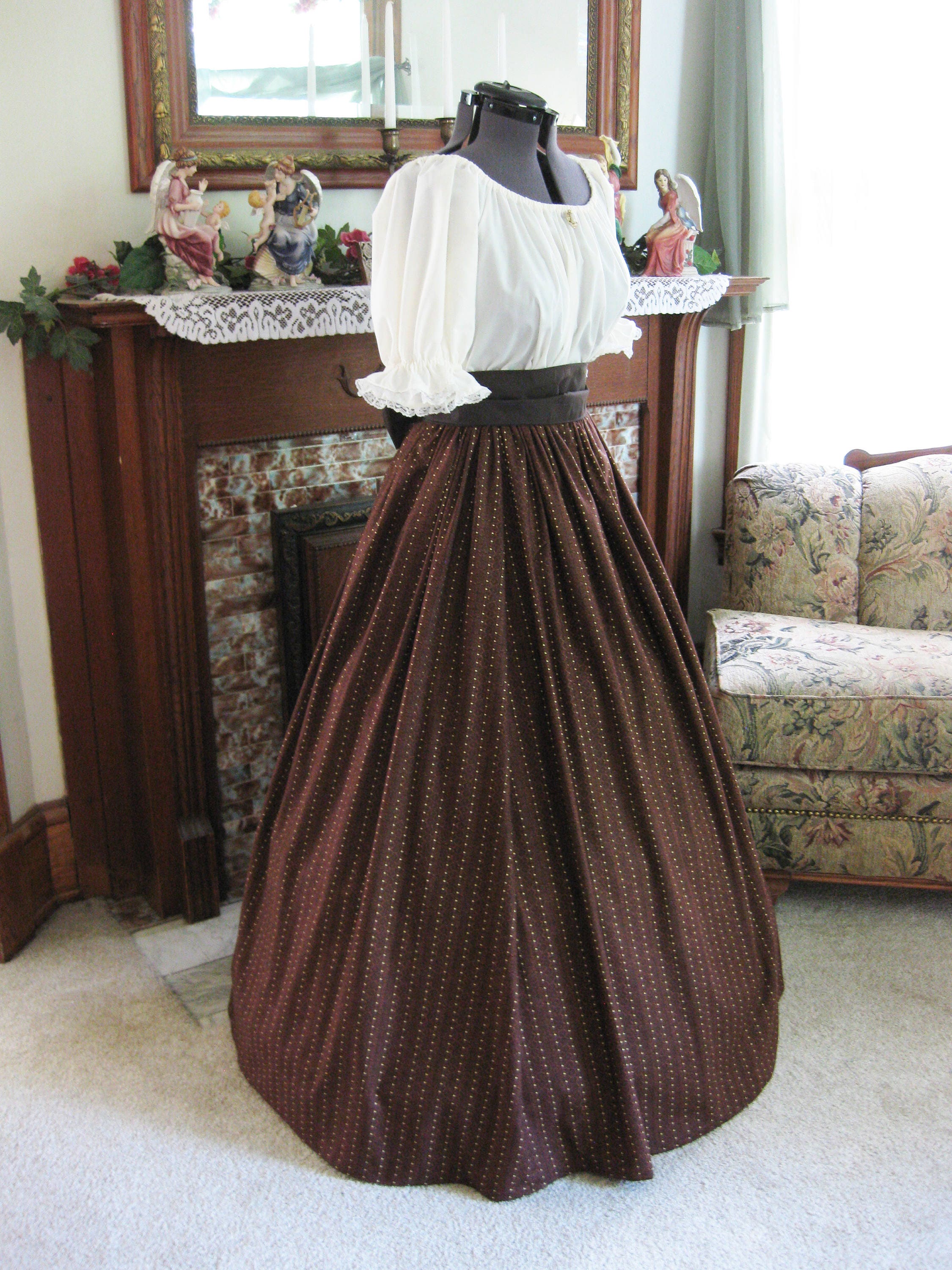 Civil War Reenactment Clothing Women for sale Only 2 left at 75