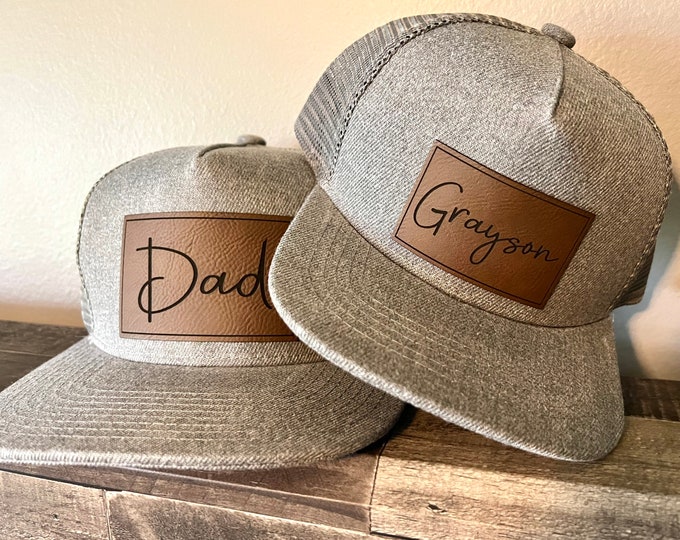 Dad and Son Hats for Father's Day