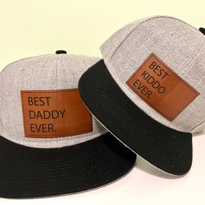 Father and Son Hats | Dad and Son hats | Trucker Hats | Personalized hats | custom hats | Father’s Day gift | matching hats | birthday gift