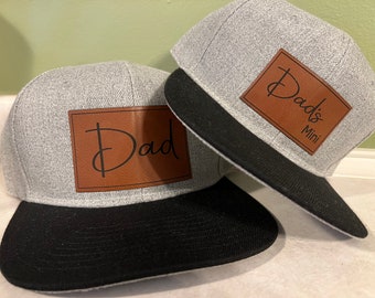 Personalized Hats for the Family | Name Patch with Hat | Custom Text Cap