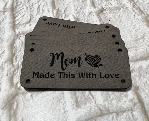 Mother's Day Gift, Handmade Tags Crochet, Tags for Handmade Items