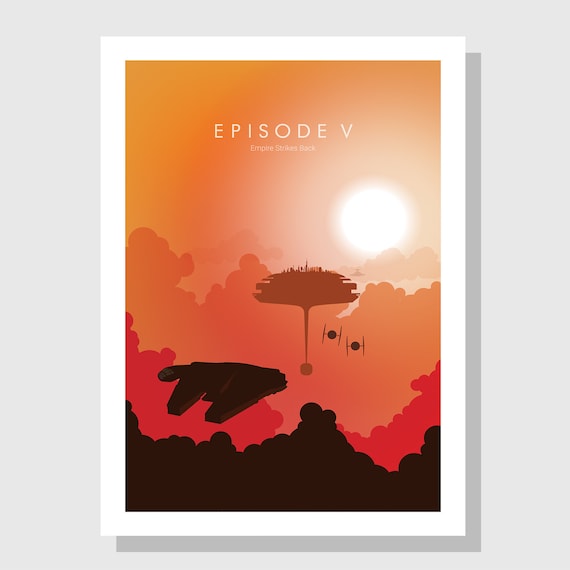 Millennium Falcon Star Wars Classic Movie Large Poster Art Print Maxi A1 A2 A3