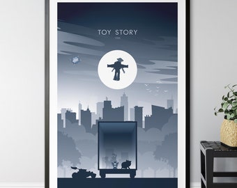 Disney Die Unglaublichen, Wandkunst, minimalistisches Poster, Filmposter, Kinderzimmer Kunst