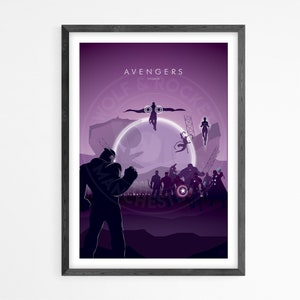 Avengers: Endgame Movie Poster Framed and Ready to Hang. -  Portugal