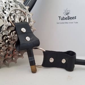 Bike Tube Keychain