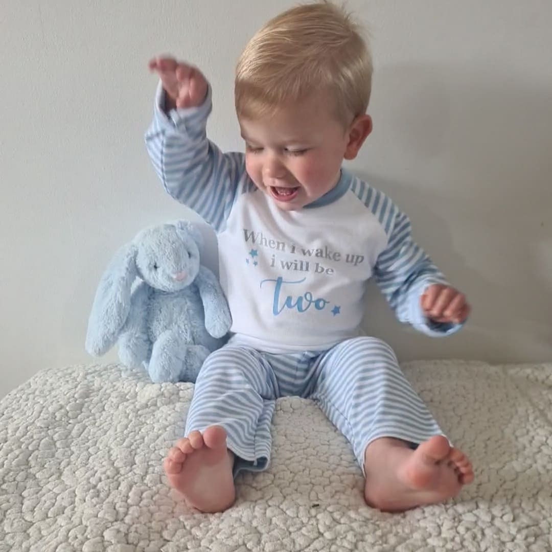 Personalised Birthday Pyjamas Etsy UK