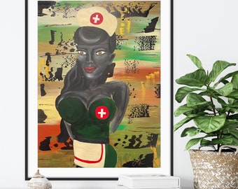 Die Krankenschwester - Original von Tasha Felder