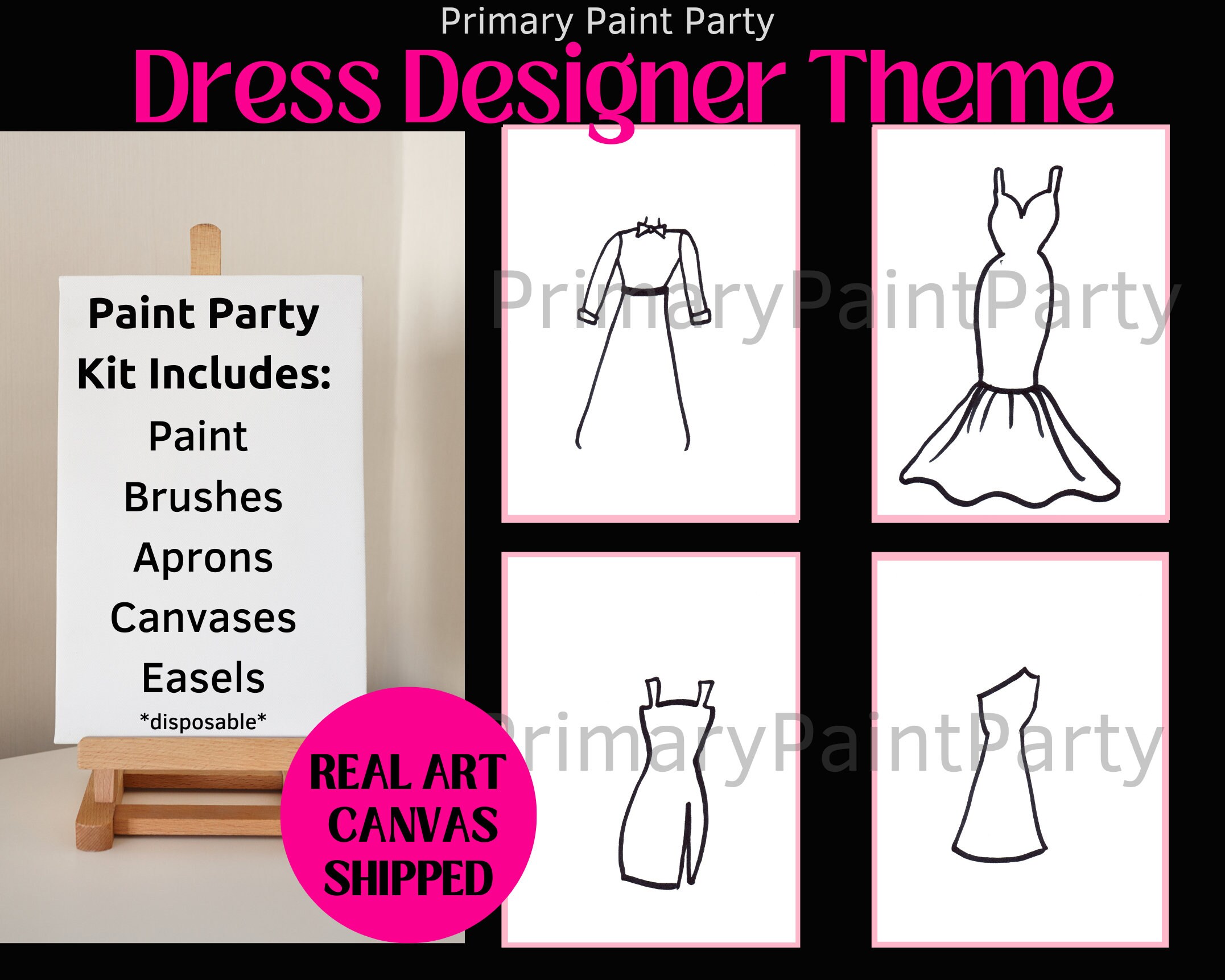 paint party dress Wine, paint, canvas painting at Studio Gallo Blu for St. Charles, St. Peters, Chesterfield, O' Fallon, Creve Coeur, St. Louis, Lake St. Louis, Wildwood, Ballwin, Manchester, Des Peres, Town and Country