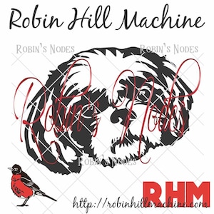 Fichier SVG Shih Tzu Dog ~ vecteur détaillé pour laser et Cricut ~ téléchargement numérique ~ AI DXF pdf plt ~ visage d'animal prêt à découper ~ animal de compagnie furbaby