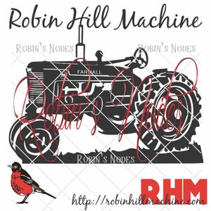 Farmall Model M Traktor SVG Datei ~ detaillierte Vektorgrafik für Laserschnitt und Cricut ~ Digitaler Download ~ AI DXF eps pdf plt png ~ Farm Schnittdatei