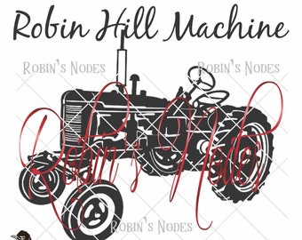 Farmall Tractor Super C SVG file ~ detailed vector for laser and Cricut  ~  Digital Download ~ AI dxf pdf plt dwg ~ cut ready farm vintage