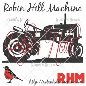 Allis Chalmers CA Tractor SVG file ~ detailed vector for laser and Cricut  ~  Digital Download ~ ai DXF dwg pdf plt ~ Farm cut file