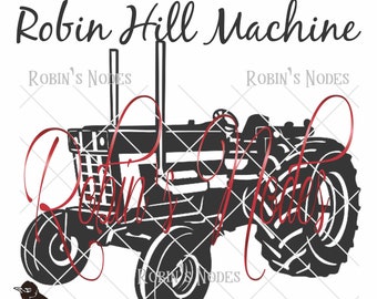 International Harvester 1586 Tractor SVG file ~ detailed vector for laser and Cricut  ~  Digital Download ~ AI DXF pdf plt png ~ Farm