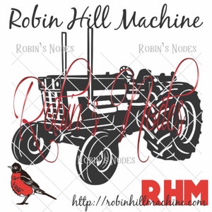 Fichier SVG International Harvester 1586 tracteur ~ vecteur détaillé pour laser et Cricut ~ téléchargement numérique ~ AI DXF pdf plt png ~ ferme