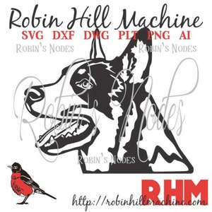 Australian Cattle Dog SVG file ~ detailed vector for laser and Cricut  ~  Digital Download ~ AI DXF eps pdf plt png ~ cut ready pet furbaby
