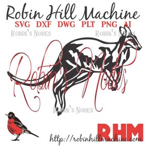 Känguru SVG Datei ~ detaillierte Vektorzeichnung für Laserschnitt und Cricut ~ Digital Download ~ AI DXF eps pdf plt png ~ schnittfertig Tier Australien Aussie