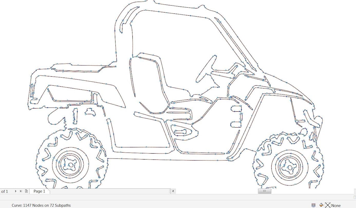 ATV Side by Side SVG File Detailed Vector for Laser and - Etsy Ireland