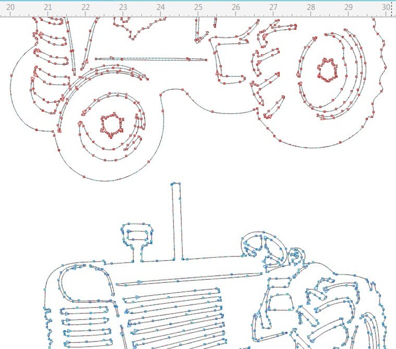 Download Pdf Oliver Tractor Svg File Set Of 2 Vector For Laser And Jpg PSD Mockup Templates