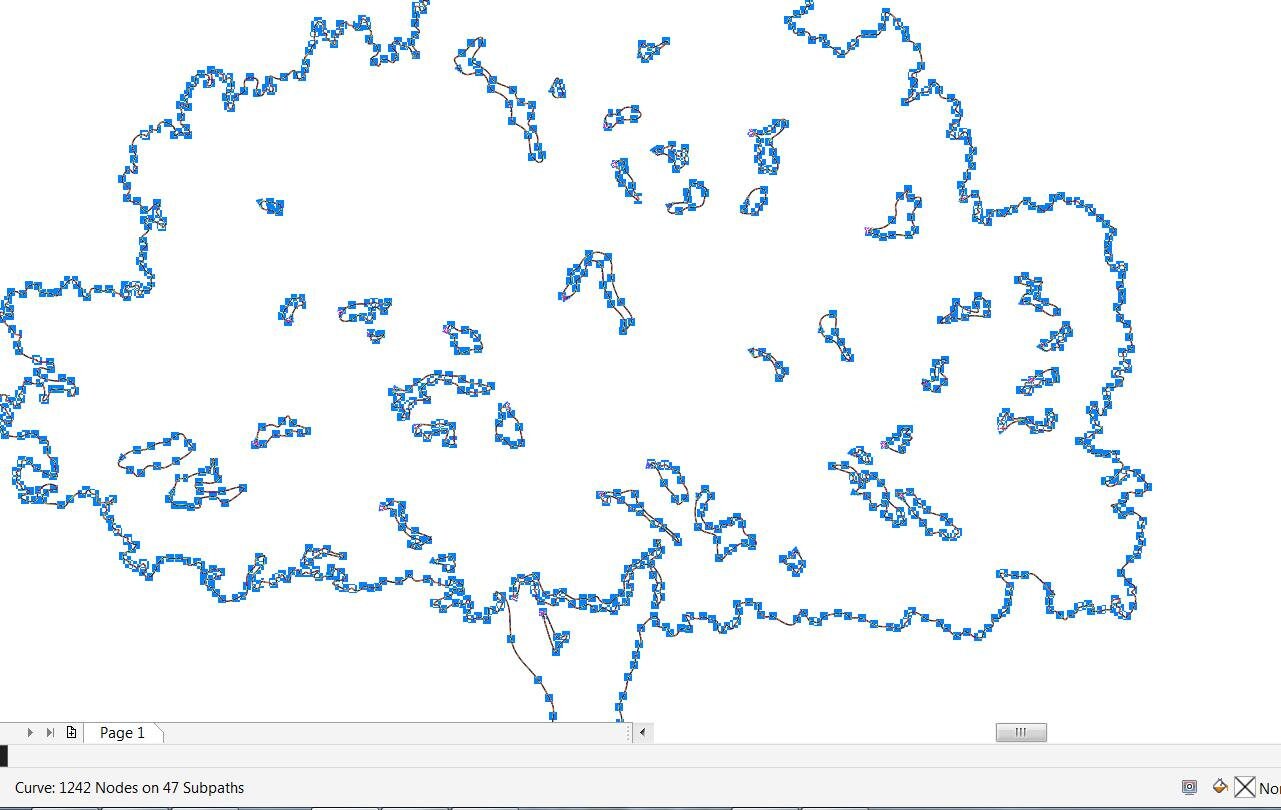 Oak Tree SVG file detailed vector for laser and Cricut | Etsy
