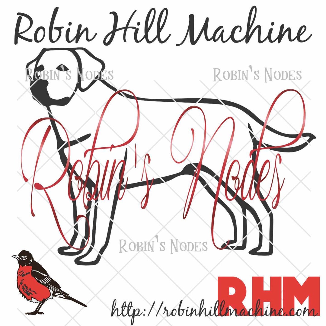 Labrador Retriever Dog SVG File ~ Detailed Vector for Laser and Cricut ...
