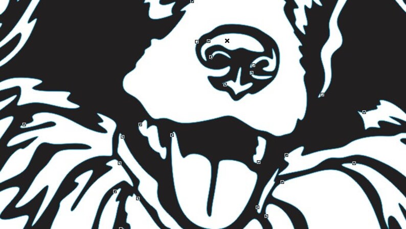 Download Border Collie Dog SVG file detailed vector for laser and ...