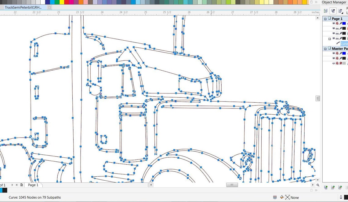 Free Free 224 Peterbilt Semi Truck Svg SVG PNG EPS DXF File
