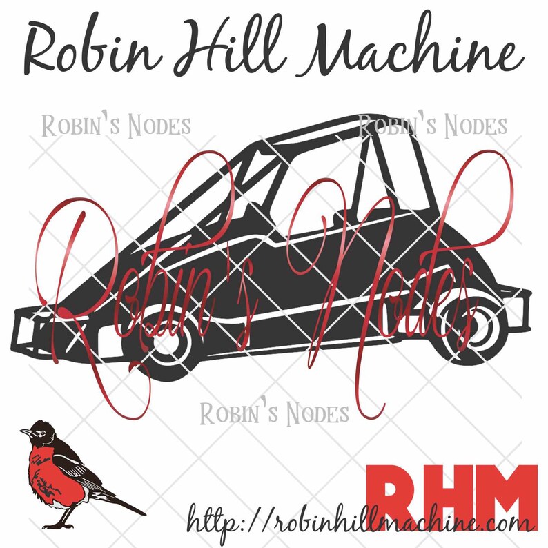 Quarter Midget Go Kart Race Car SVG file detailed vector