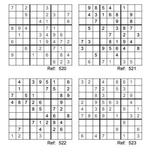 Unique 100 Sudoku Puzzles With Answer Keys, Improve your memory and cognitive skills,  Easy to read and fill out large cells.