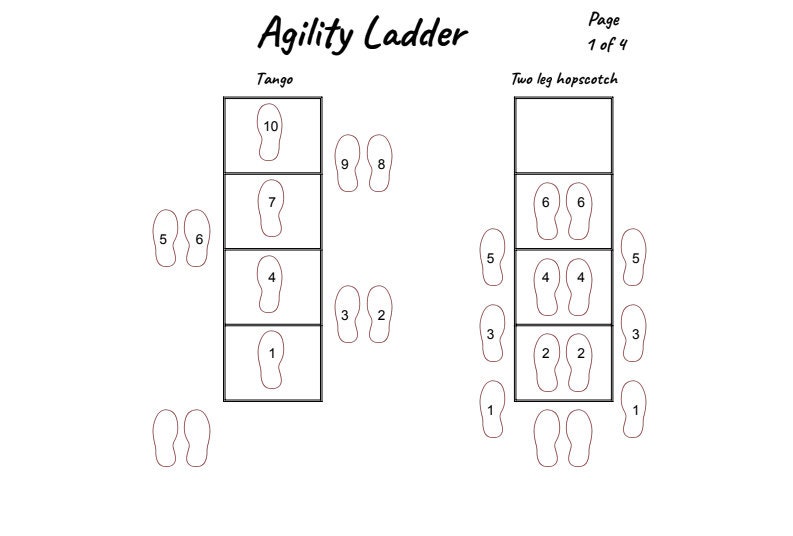 Agility Ladder Speed, Agility and Quickness, Improve Footwork