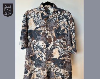 Haupt Hemd Hawaii Blumen crazypattern