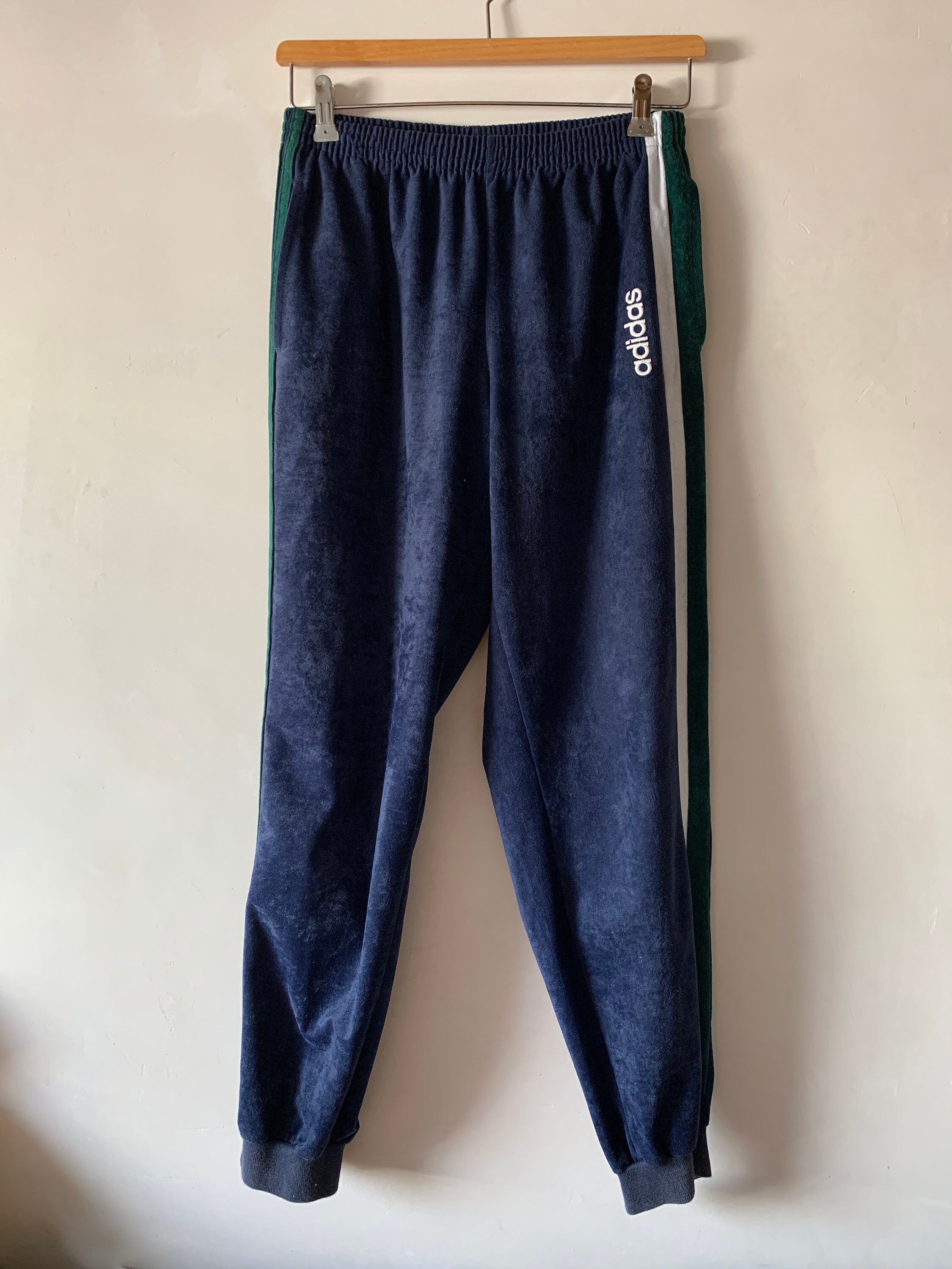 Adidas vintage pantalones de jogging pantalones 80s Etsy