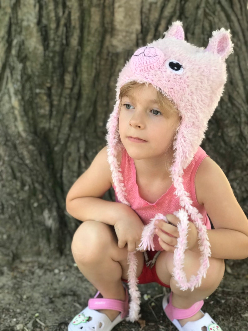 Llama Gift Baby Llama Hat Llama Beanie Funny Gift Crochet Etsy